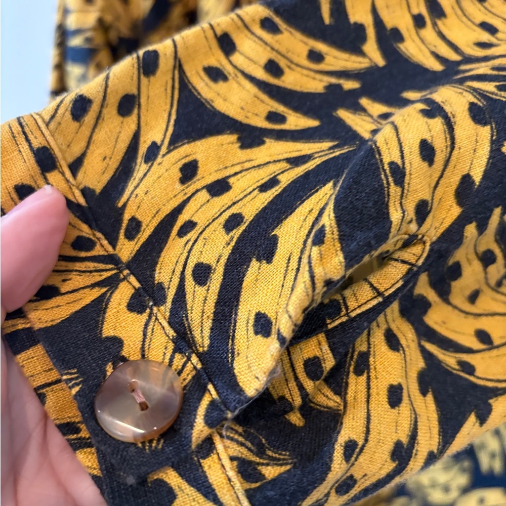 FARM Rio Yellow & Black Printed Romper - Picture 11 of 13